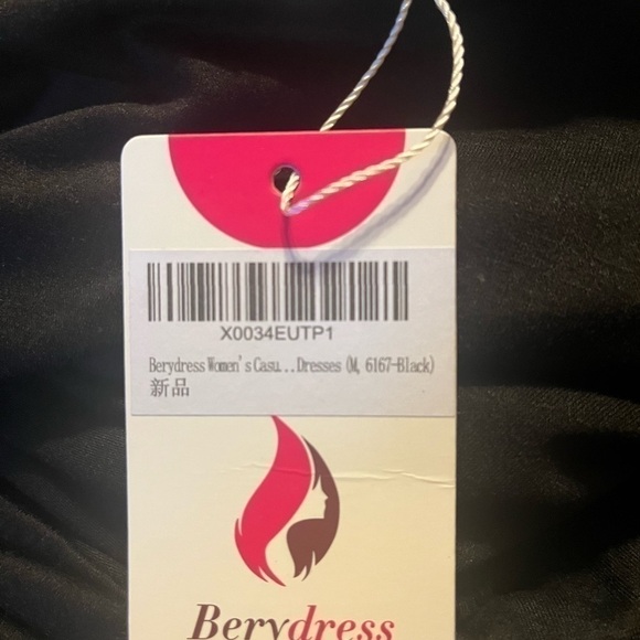 NWT Summer Spaghetti Strap Tiered Midi Dress sz M - Picture 6 of 7